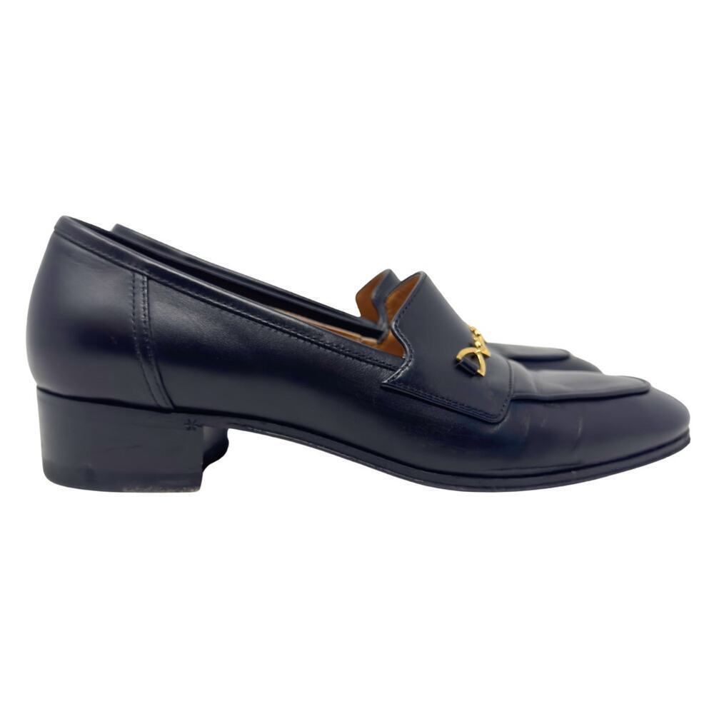 Gucci Jakarta Loafers Interlocking GG Logo Gold Horsebit Black‎ Calfskin Leather - Picture 5 of 10
